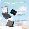 Facial Blotting Paper with Mirror and Puff, Bamboo Charcoal, 300 Sheets view 2