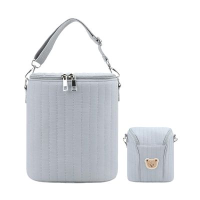Cute Lightweight Insulated Baby Bottle Cooler Bag