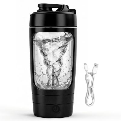 Focenat Electric Protein Shaker, 630 mL, USB-C Rechargeable, 9,000 RPM Vortex Mixer, BPA-Free