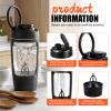 Focenat Electric Protein Shaker, 630 mL, USB-C Rechargeable, 9,000 RPM Vortex Mixer, BPA-Free view 2