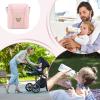 Portable Insulated Baby Bottle Bag with Handle view 4