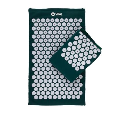Bodhi VITAL Acupressure Mat Set with Pillow and Bag, Teal
