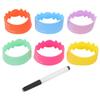 Hohopeti Silicone Baby Bottle Sleeves with Thermal Insulation view 1