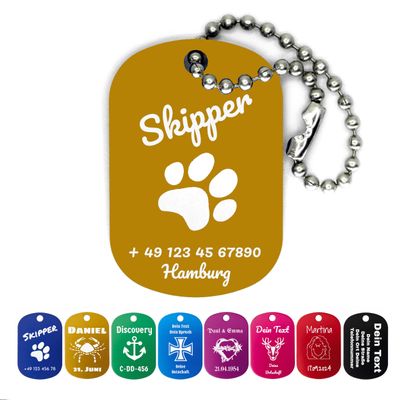 Personalized Dog Tag with Engraving