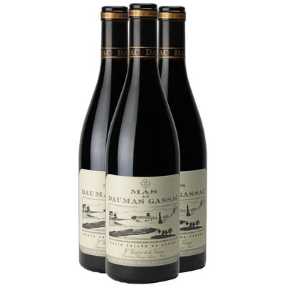 Mas de Daumas Gassac Red Wine 2023 - PGI Saint Guilhem le Désert - Languedoc-Roussillon, France - Cabernet Franc, Cabernet Sauvignon, Merlot - 3 x 75 cl