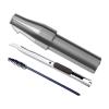 Lip Liner Sharpener, Manual Cosmetic Pencil Sharpener with Eyebrow Brush and Cutter view 1