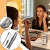 Lip Liner Sharpener, Manual Cosmetic Pencil Sharpener with Eyebrow Brush and Cutter view 2