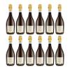 DE ANGELI DOC Brut Musti Nobilis Sparkling Wine, Italy, incl. FeinWert E-Book (12 x 0.75 L) view 1