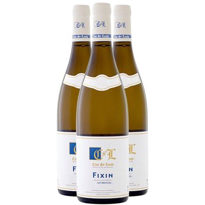 Fixin Les Treuilles White Wine 2023 - Domaine du Clos Saint Louis - PDO - Burgundy, France - Chardonnay - 3 x 75 cl