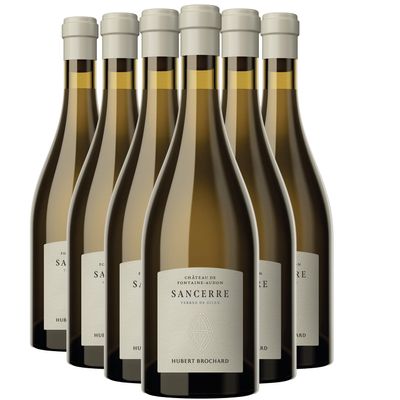 Sancerre Château Fontaine-Audon Terre de Silex White Wine 2023 - Hubert Brochard - PDO - Loire Valley, France - Sauvignon Blanc - 6 x 75 cl