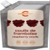 Caramanfruit Raspberry Fruit Coulis, 4 x 1 kg, Sweet Berry Puree, No Artificial Colors or Preservatives view 1