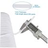 Ciieeo Elastic Clothing Tape, 1 Roll, 91 m, 8 mm, White view 2