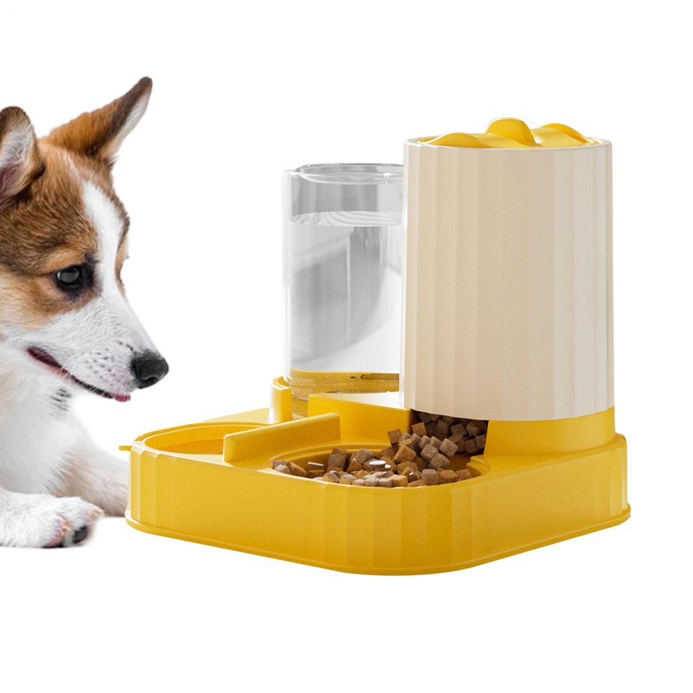 Automatic 2-in-1 Feeder and Bowl for Small to Medium Pets