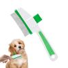 Cat Grooming Brush with Release Button view 1
