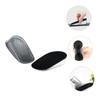 PACKOVE Black Silicone Height-Increasing Insoles with Honeycomb Structure for Women and Men view 3