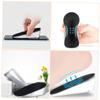 PACKOVE Black Silicone Height-Increasing Insoles with Honeycomb Structure for Women and Men view 4