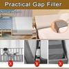 Mozzeilee Long Bed Gap Filler with Removable Cover, 200 x 10 x 15 cm, Black view 4
