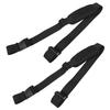 LOORGVEL 2-Pack Stroller Safety Wrist Straps, Adjustable Buggy Leash, Multifunctional, Black view 1