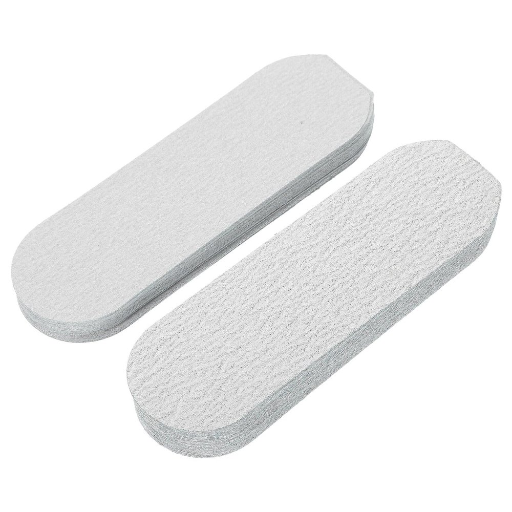 TEHAUX 50-Piece Self-Adhesive Sandpaper Refill Pads for Foot Files