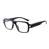 OuShiun Reading Glasses with Lights, Rechargeable LED Reader, Black, +3.5 view 1
