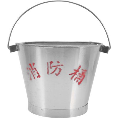 TOYANDONA Stainless Steel Sand and Fire Bucket, Heat-Resistant