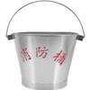 TOYANDONA Stainless Steel Sand and Fire Bucket, Heat-Resistant view 1