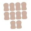NOLITOY Self-Adhesive Cotton Underarm Sweat Pads, 10-Pack view 1