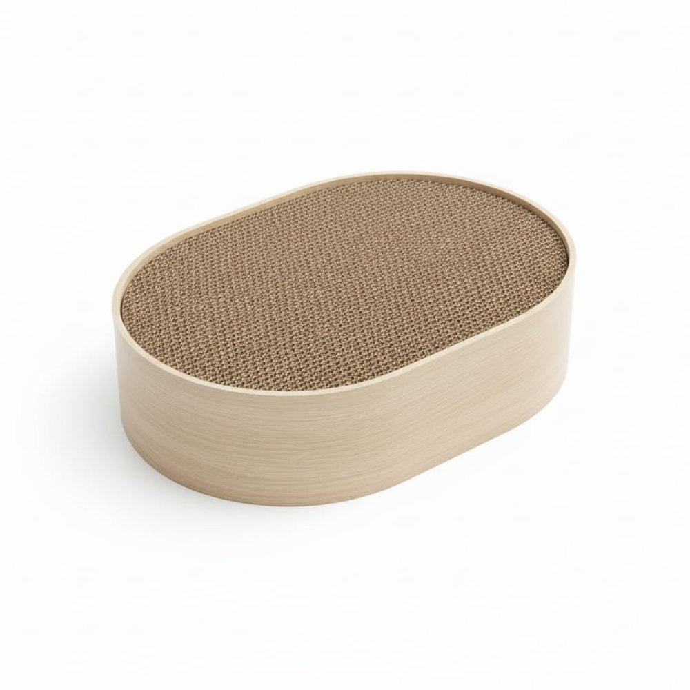 Cat Bed with Scratching Board