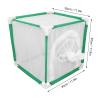 Butterfly Habitat Cage, Large Cube, Portable Mesh, Sleeve Door, 30 x 30 x 30 cm view 4