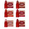 Lipstick Set for Women, Cute Strawberry-Shaped Gloss Lip Balm, 6-Piece view 4