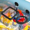 2 Pack Aquarium Feeding Ring with Suction Cups view 1