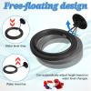 2 Pack Aquarium Feeding Ring with Suction Cups view 2