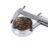 3-Compartment Metal Pill Organizer, Steampunk Gear Design view 2