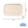 wencolino Silicone Wipe Box Cover, Beige view 3