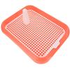 GLEAVI Indoor Puppy Potty for Puppies and Pets, Easy-to-Clean Lightweight PP Dog Toilet, Pink, for Small and Large Dogs view 1