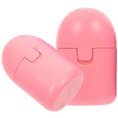 Menstrual Cup Storage Boxes, 2-Piece Set, PP, Pink