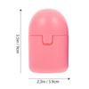 Menstrual Cup Storage Boxes, 2-Piece Set, PP, Pink view 2