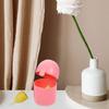 Menstrual Cup Storage Boxes, 2-Piece Set, PP, Pink view 3
