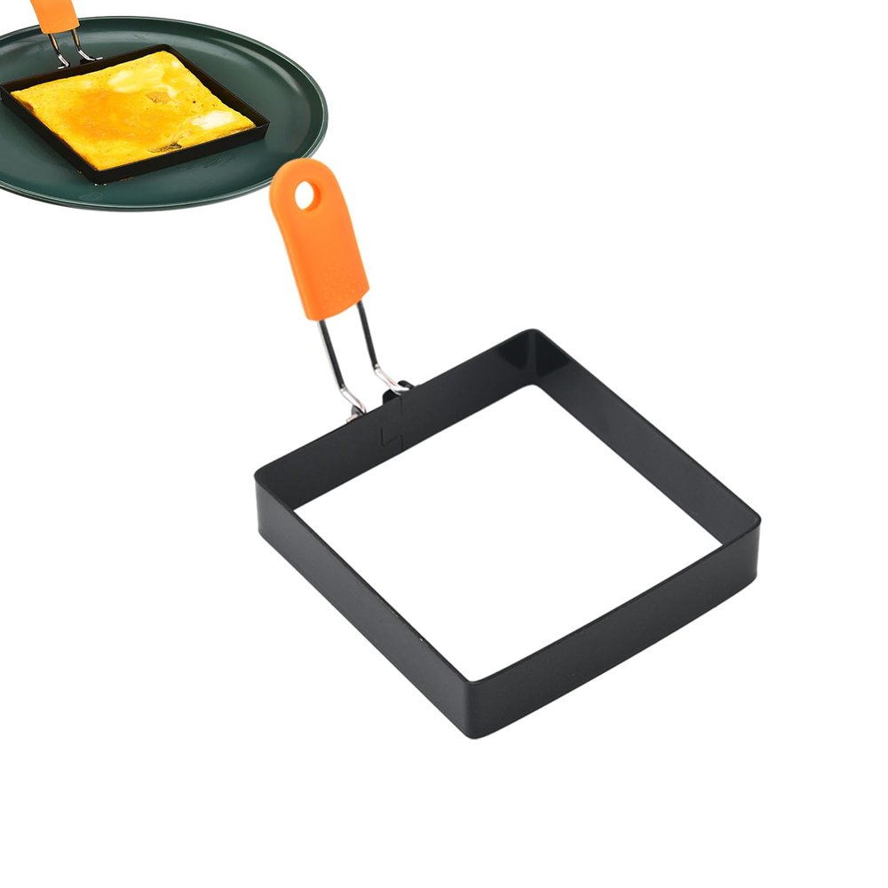 Sturdy Stainless Steel Square Egg Rings