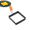 Sturdy Stainless Steel Square Egg Rings view 1