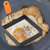 Sturdy Stainless Steel Square Egg Rings view 2