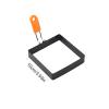 Sturdy Stainless Steel Square Egg Rings view 4