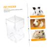 VICASKY Large-Capacity Acrylic Automatic Feeder for Hamsters and Rabbits view 3
