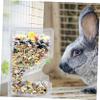 VICASKY Large-Capacity Acrylic Automatic Feeder for Hamsters and Rabbits view 4