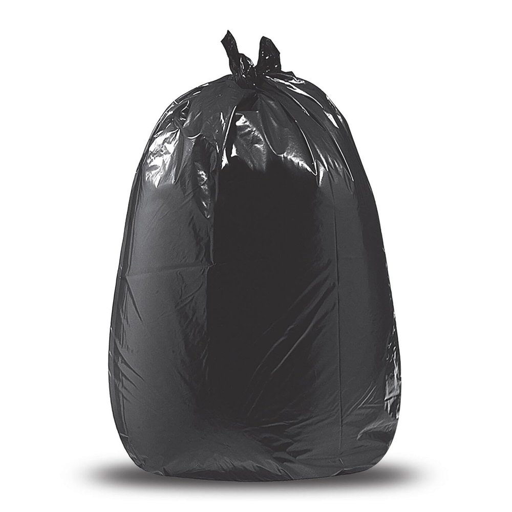 VEPATIM ECO 2,500 Black Trash Bags, 120 L, 70 x 110 cm