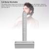 YUYTE Double-Edged Safety Razor with Long Handle, Matte Silver view 3