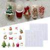 Yechiry Christmas 3D Silicone Nail Art Molds, 2-Piece Set view 2