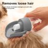 Hqunjikp Cat Bath Brush with Soap Dispenser view 3
