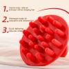 Scalp Scrubber Silicone Hair Growth-Stimulating Massage Comb view 4
