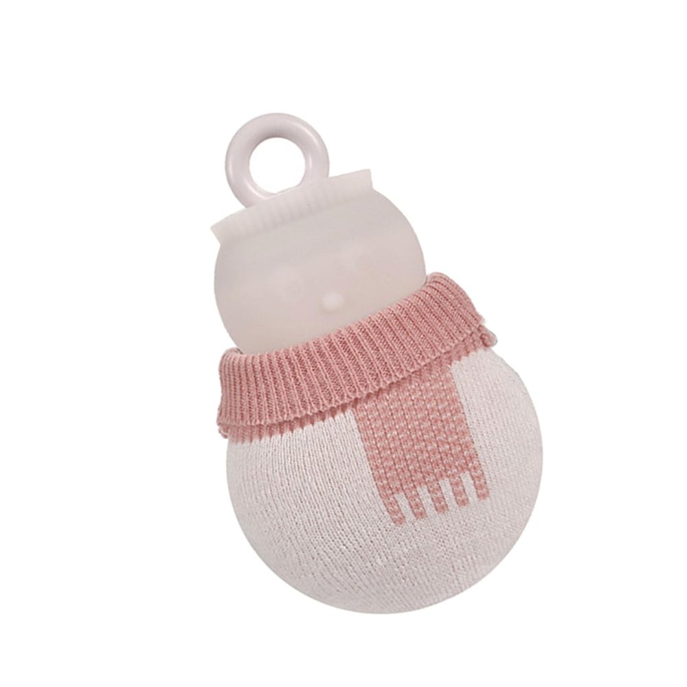 Morain Leakproof Snowman Hot Water Bottle, Thickened Silicone